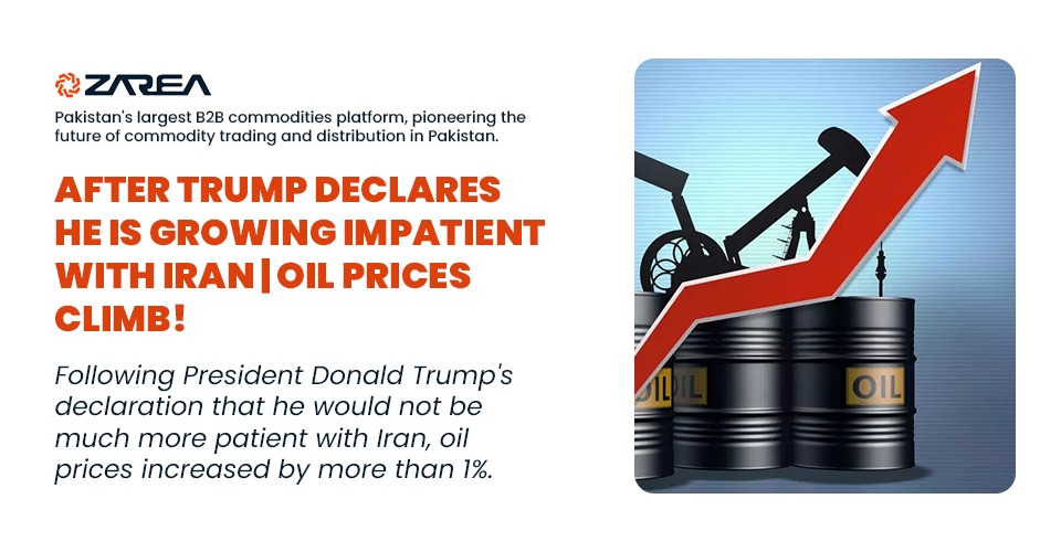 After Trump Declares He is Growing Impatient with Iran | Oil Prices Climb!